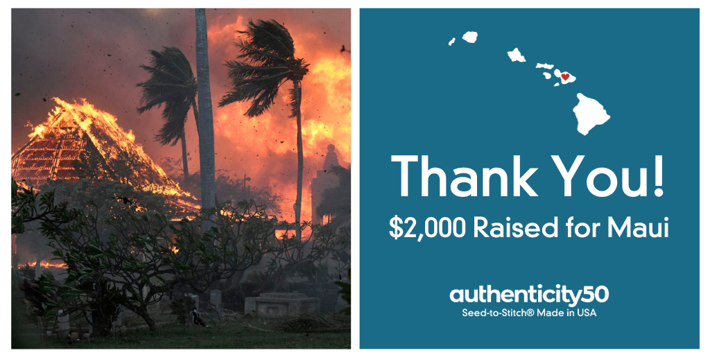 $2,000 raised for Maui.